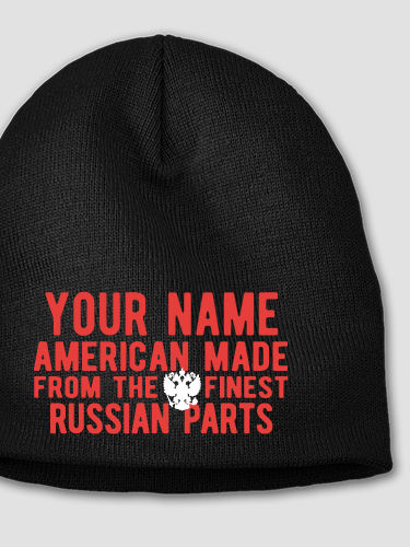 Russian Parts : Embroidered Beanies