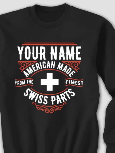 Swiss Parts : Printed Sweatshirts