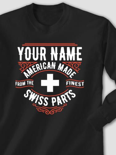 Swiss Parts : Printed Long Sleeves