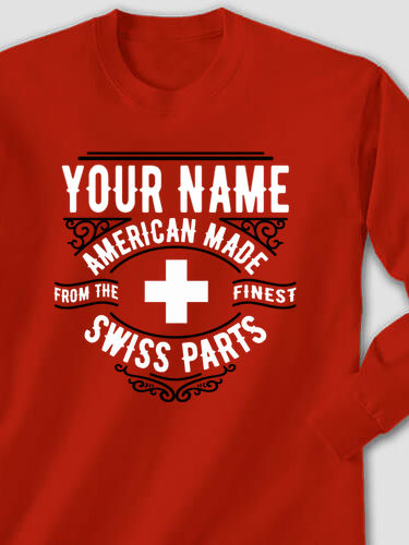 Swiss Parts : Printed Long Sleeves