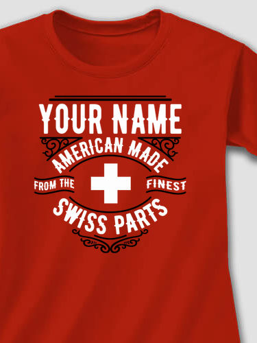 Swiss Parts : Printed T-Shirts