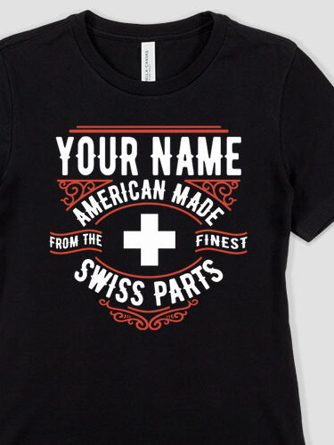 Swiss Parts : Premium Ladies T-Shirts