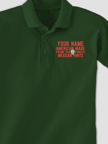 Mexican Parts : Embroidered Polo Shirts