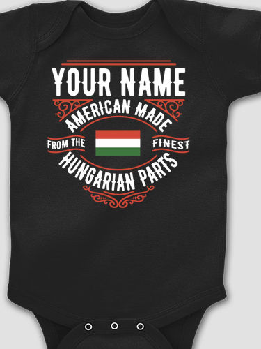 Hungarian Parts : Printed Baby Bodysuits