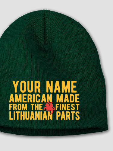 Lithuanian Parts : Embroidered Beanies
