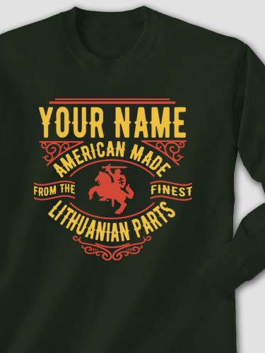 Lithuanian Parts : Printed Long Sleeves