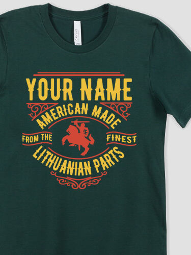 Lithuanian Parts : Premium Printed T-Shirts