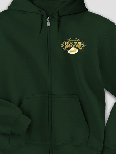 Apple Pie : Embroidered Zip Hoodies