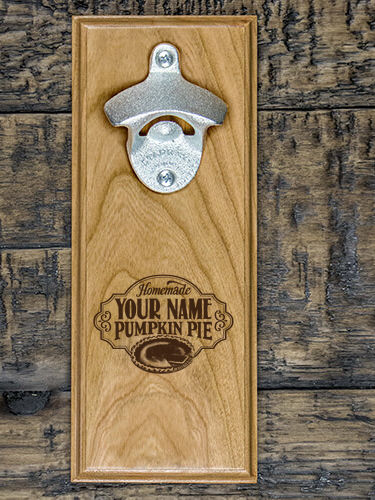 Pumpkin Pie : Bottle Openers - Engraved