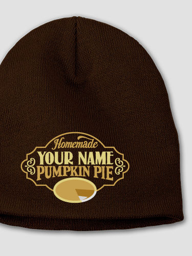 Pumpkin Pie : Embroidered Beanies