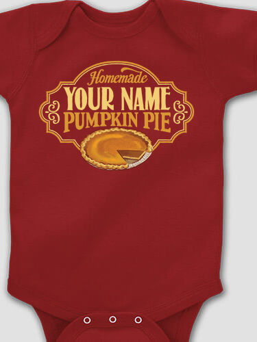 Pumpkin Pie : Printed Baby Bodysuits