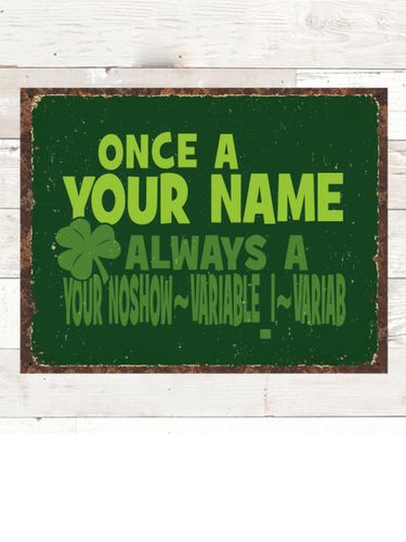Always Irish : Tin Signs