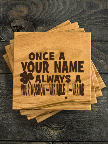 Always Irish : Coasters - Engraved