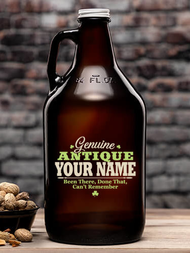 Genuine Irish Antique : Beer Growlers - Color Printed