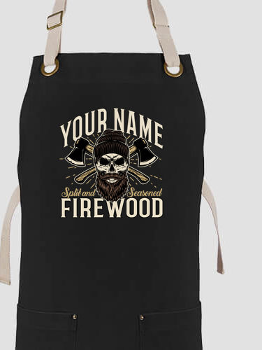 Firewood : Printed Canvas Work Aprons