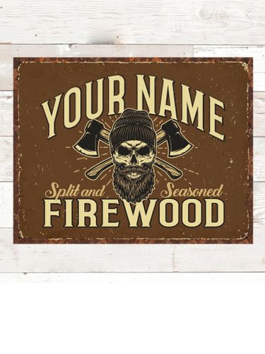 Firewood : Tin Signs