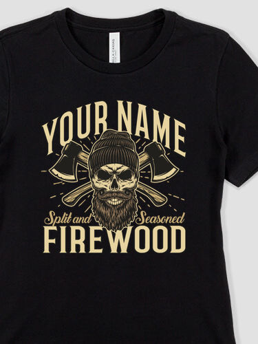 Firewood : Premium Ladies T-Shirts
