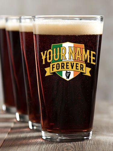 Forever : Pint Glasses - Color Printed