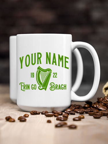 Erin Go Bragh : Ceramic Coffee Mugs