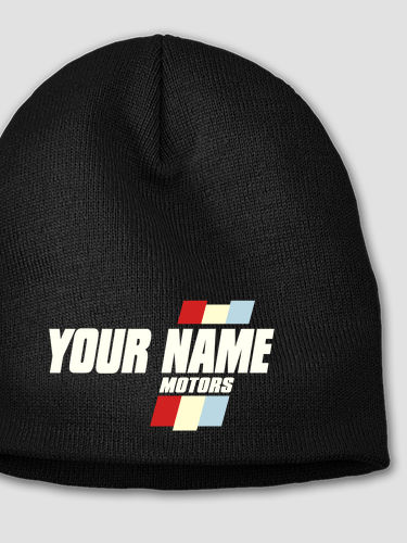 Vintage Motors : Embroidered Beanies
