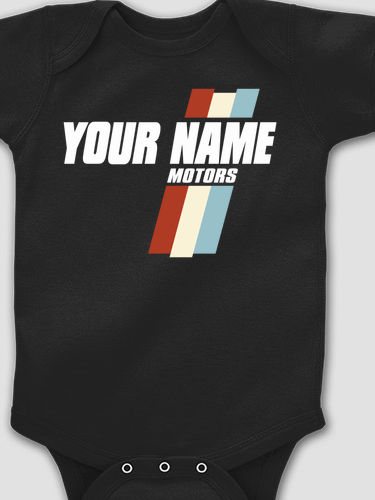 Vintage Motors : Printed Baby Bodysuits