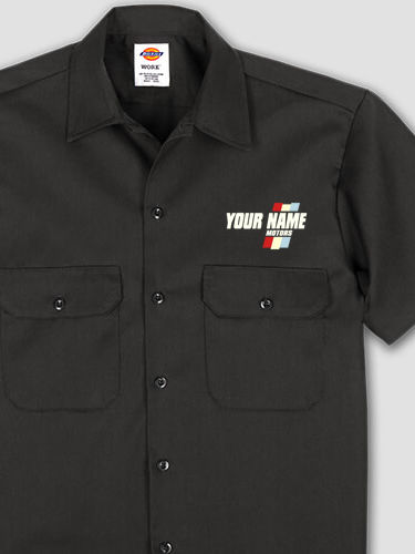 Vintage Motors : Embroidered Work Shirts