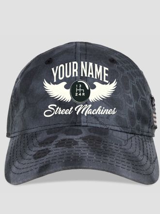 Street Machines : Embroidered Kryptek Tactical Camo Hats