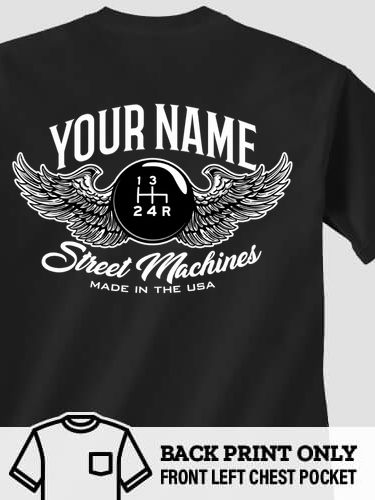 Street Machines : Printed Pocket T-Shirts