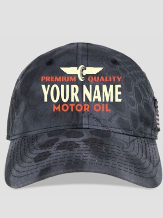 Motor Oil : Embroidered Kryptek Tactical Camo Hats