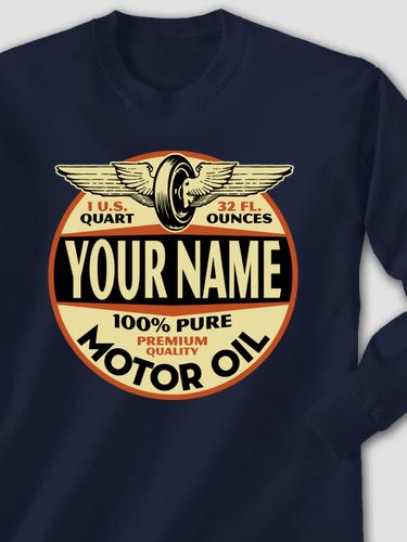 Motor Oil : Printed Long Sleeves