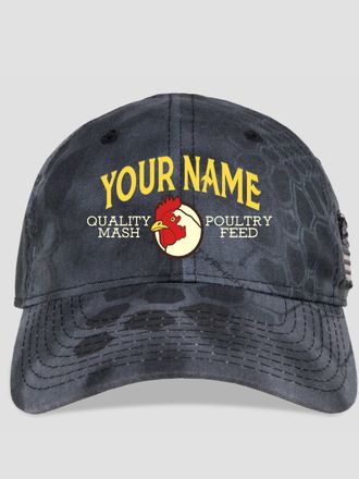 Poultry Feed : Embroidered Kryptek Tactical Camo Hats