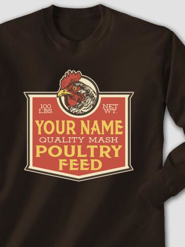 Poultry Feed : Printed Long Sleeves