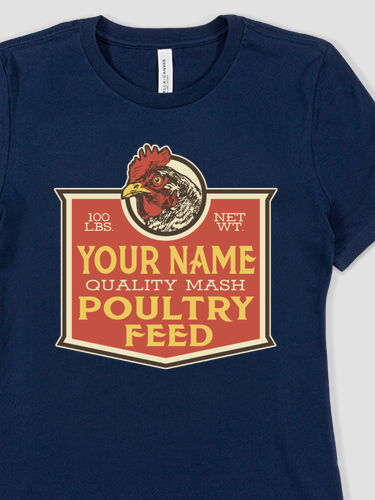 Poultry Feed : Premium Ladies T-Shirts