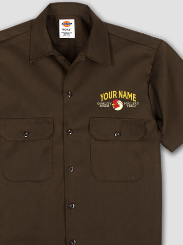 Poultry Feed : Embroidered Work Shirts