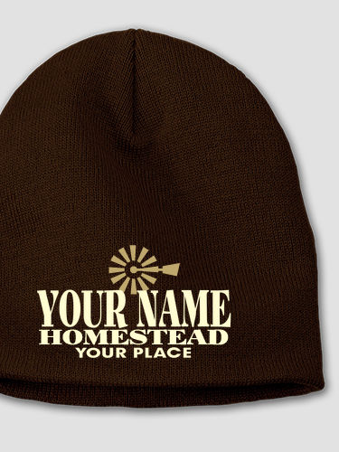 Homestead : Embroidered Beanies