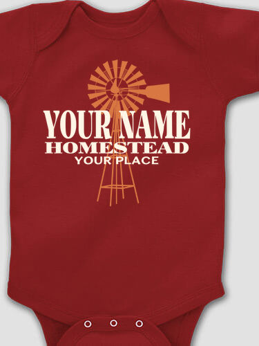 Homestead : Printed Baby Bodysuits