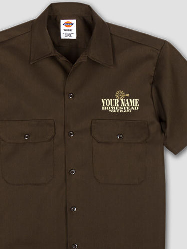 Homestead : Embroidered Work Shirts