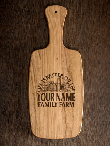 Life Is Better Farm : Cheese Boards - Engraved