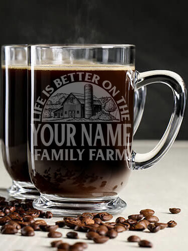 Life Is Better Farm : Coffee Mugs - Engraved