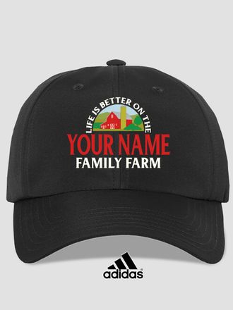 Life Is Better Farm : Embroidered Adidas&reg; Hats