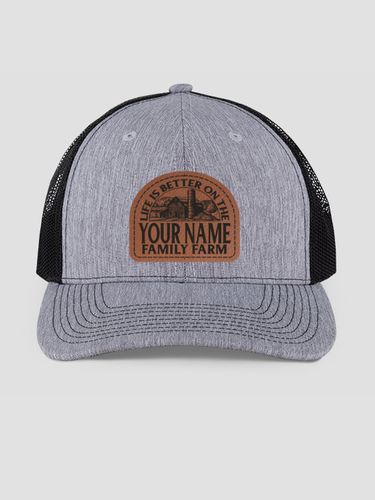 Life Is Better Farm : Structured Trucker Hats with Patch