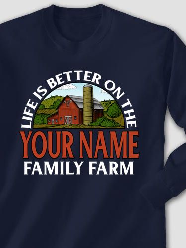 Life Is Better Farm : Printed Long Sleeves