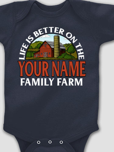 Life Is Better Farm : Printed Baby Bodysuits