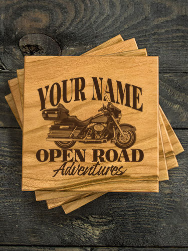 Open Road : Coasters - Engraved