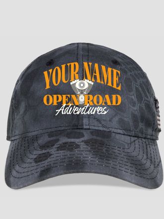 Open Road : Embroidered Kryptek Tactical Camo Hats