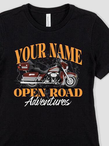 Open Road : Premium Ladies T-Shirts