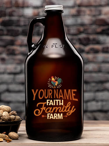 Faith Family Farm : Beer Growlers - Color Printed
