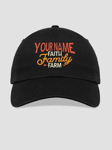 Faith Family Farm : Embroidered Baseball Hats