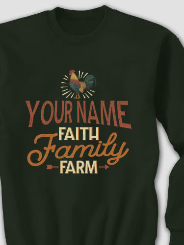 Faith Family Farm : Printed Sweatshirts