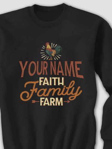 Faith Family Farm : Printed Sweatshirts